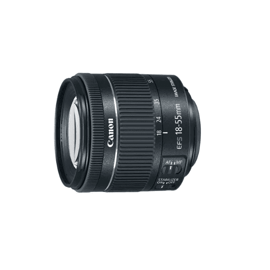 Canon EF-S 18-55mm F4-5.6 IS STM Standard Zoom Lens - Main View
