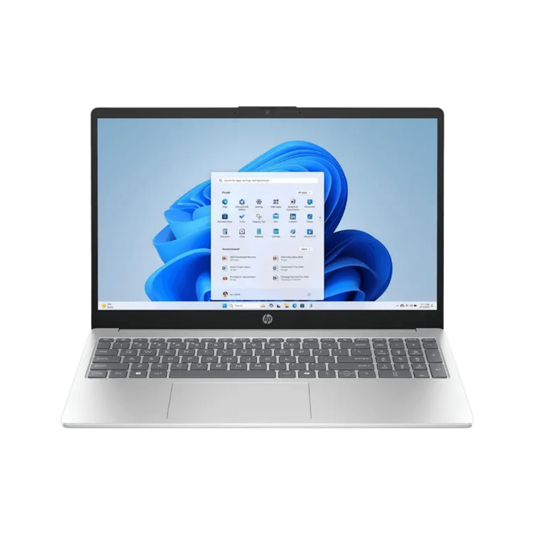 HP 15-FD2043 Laptop | Intel Core Ultra 7 255U Series 2 15th Gen | 8GB DDR5 RAM | 512GB SSD | 15.6" Display - Main View