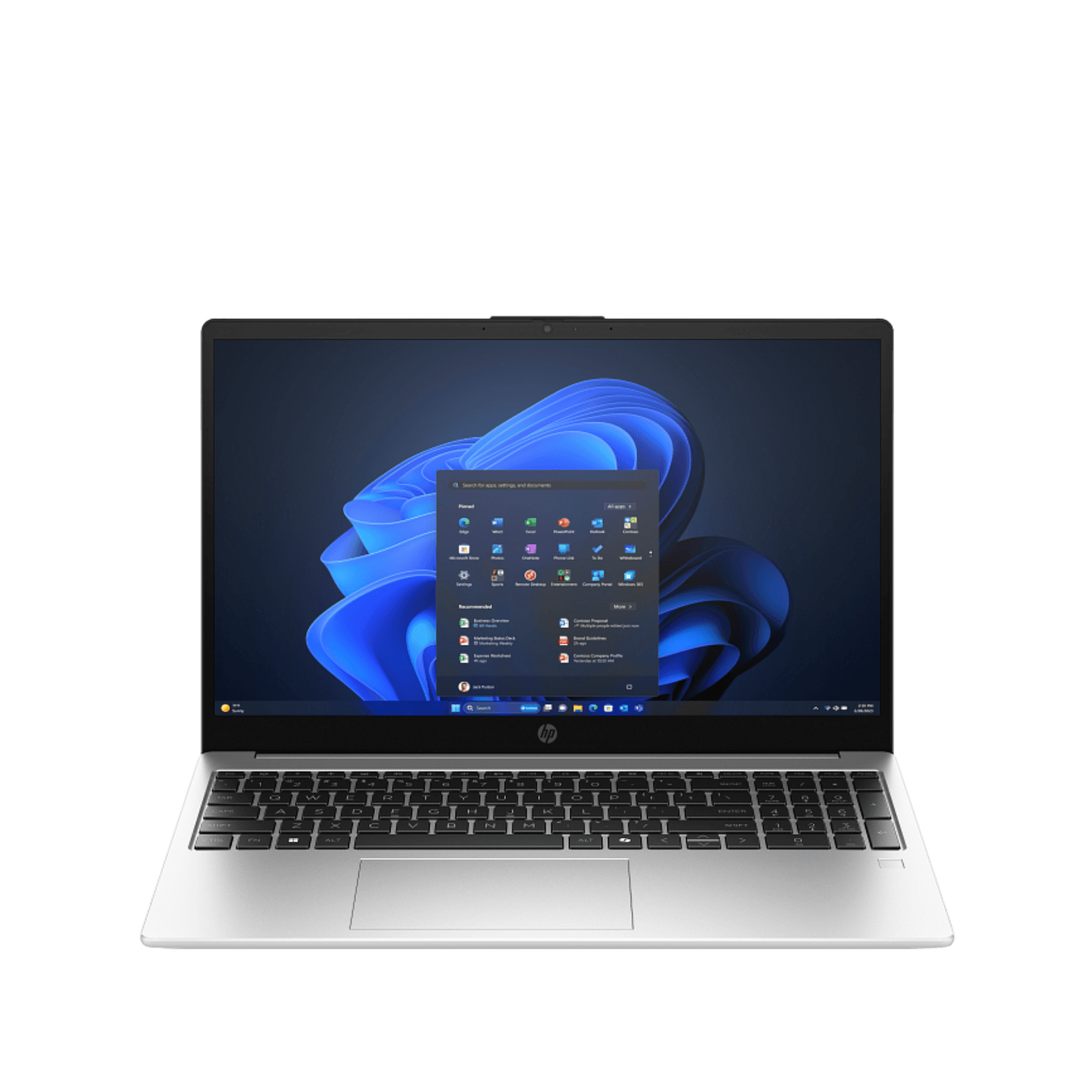HP 250R G10 Laptop | Intel Core 5 120U 14th Gen | 8GB RAM | 512GB SSD | 15.6" Display - Main View