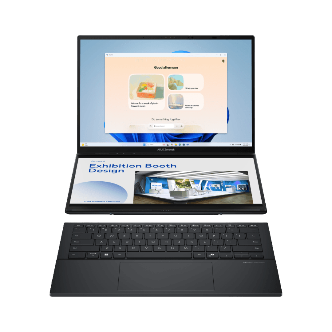 ASUS Zenbook DUO UX8406CA Dual 14-inch OLED Core Ultra 9 32GB 2TB Laptop - Main View