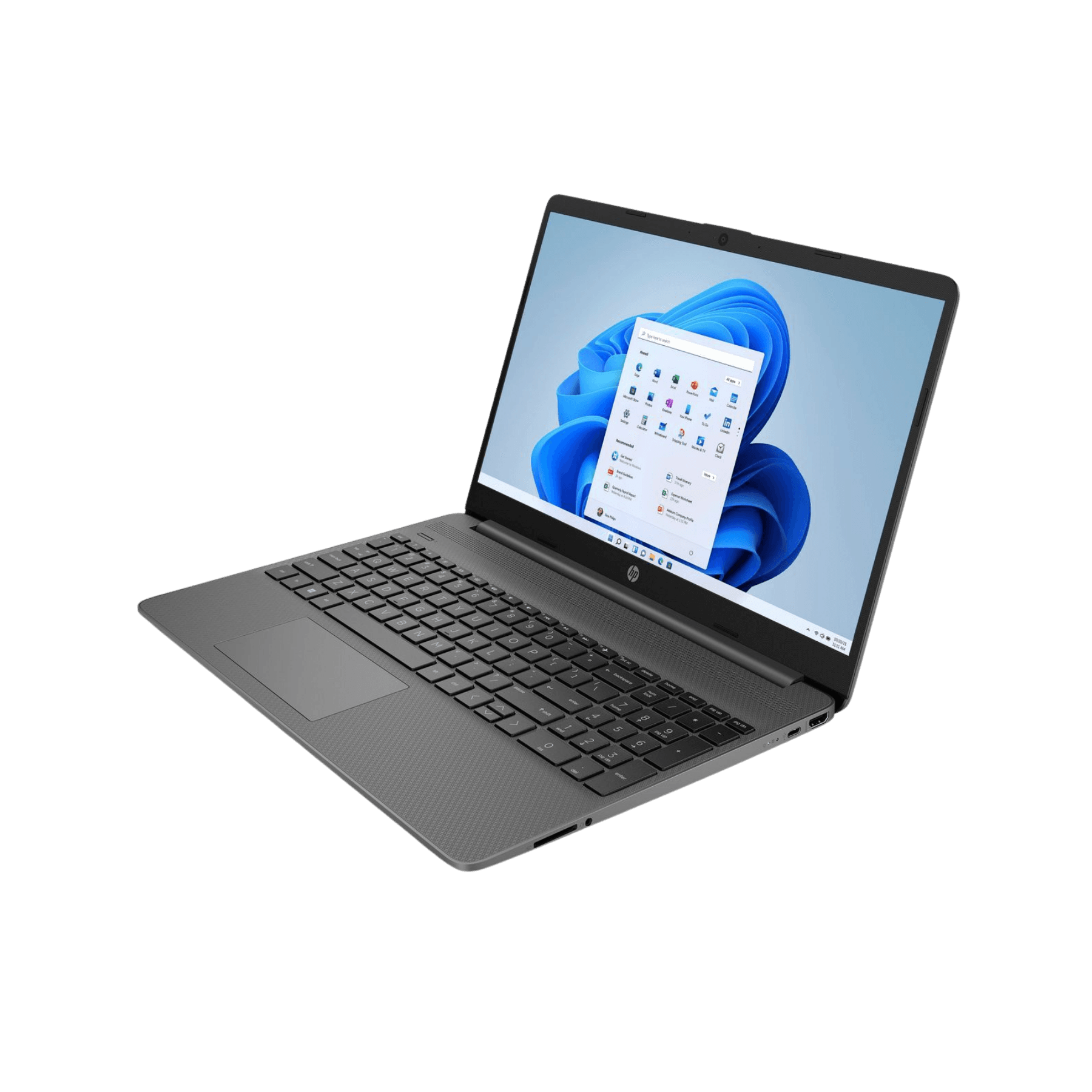 HP 250 G9 Laptop | Intel Celeron Processor | 4GB RAM | 256GB SSD | 15.6" Display - Angle 2