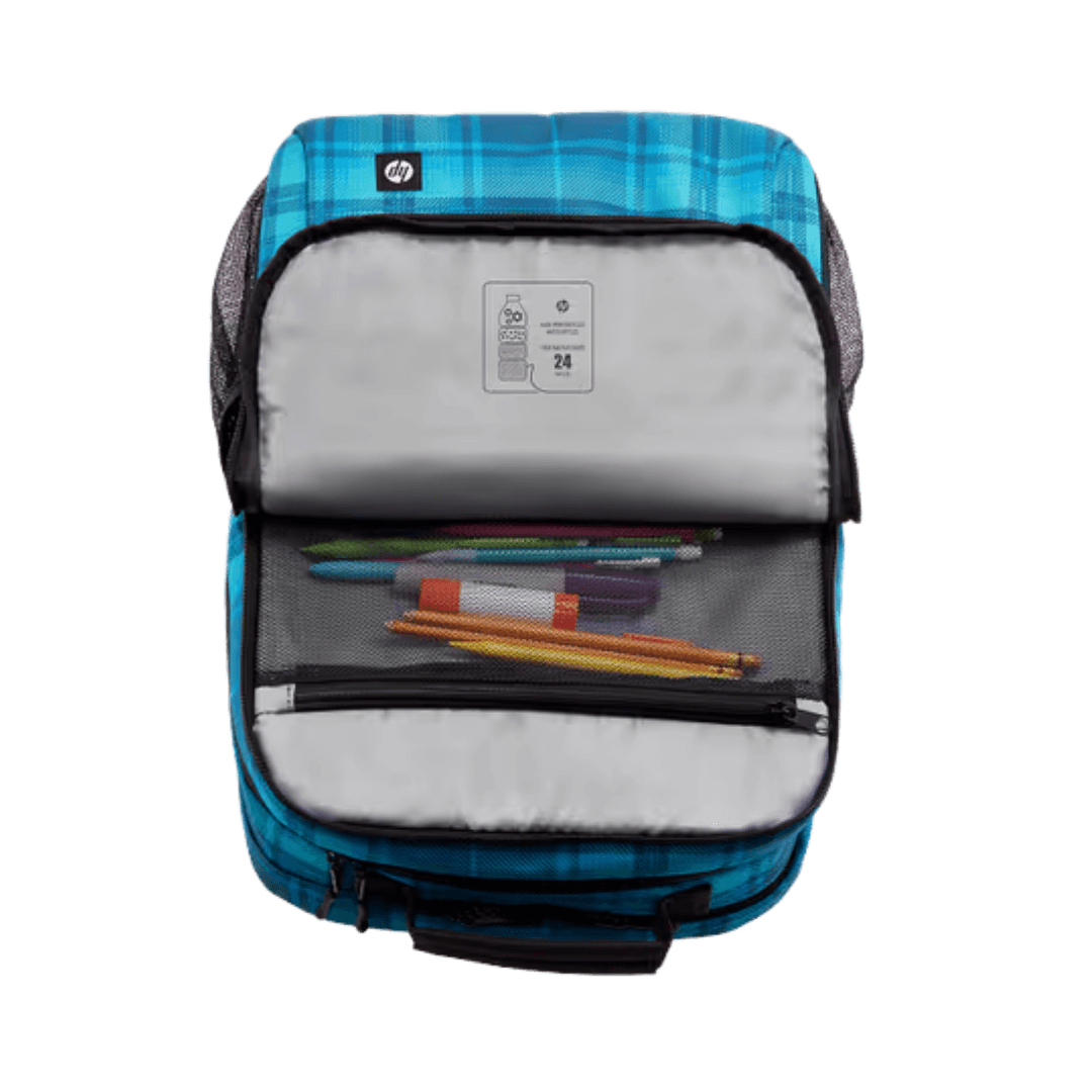 HP Campus XL Tartan Plaid Backpack - Angle 2