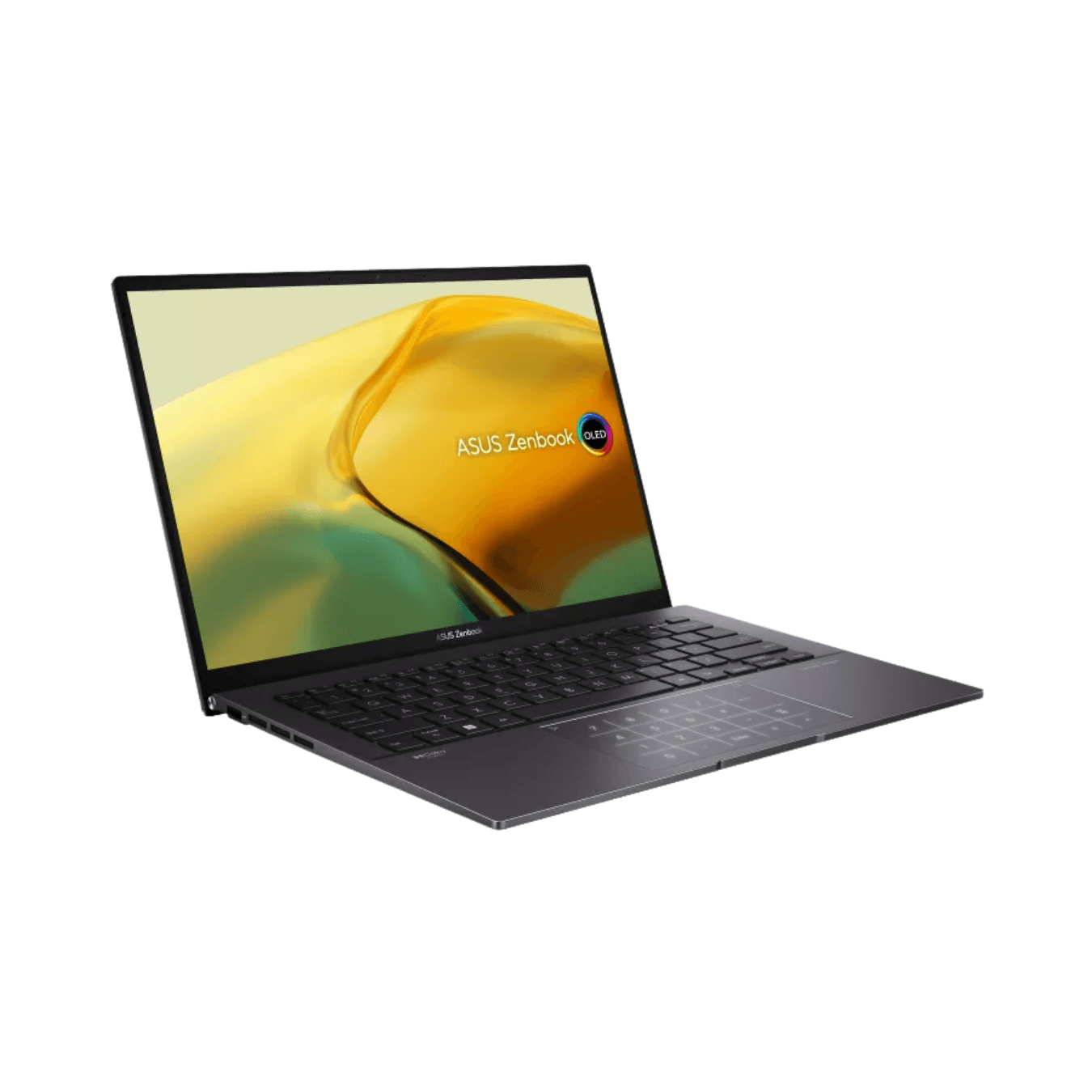ASUS Zenbook 14 OLED UM3402YA Ryzen 7 8GB 512GB Jade Black Laptop - Angle 2