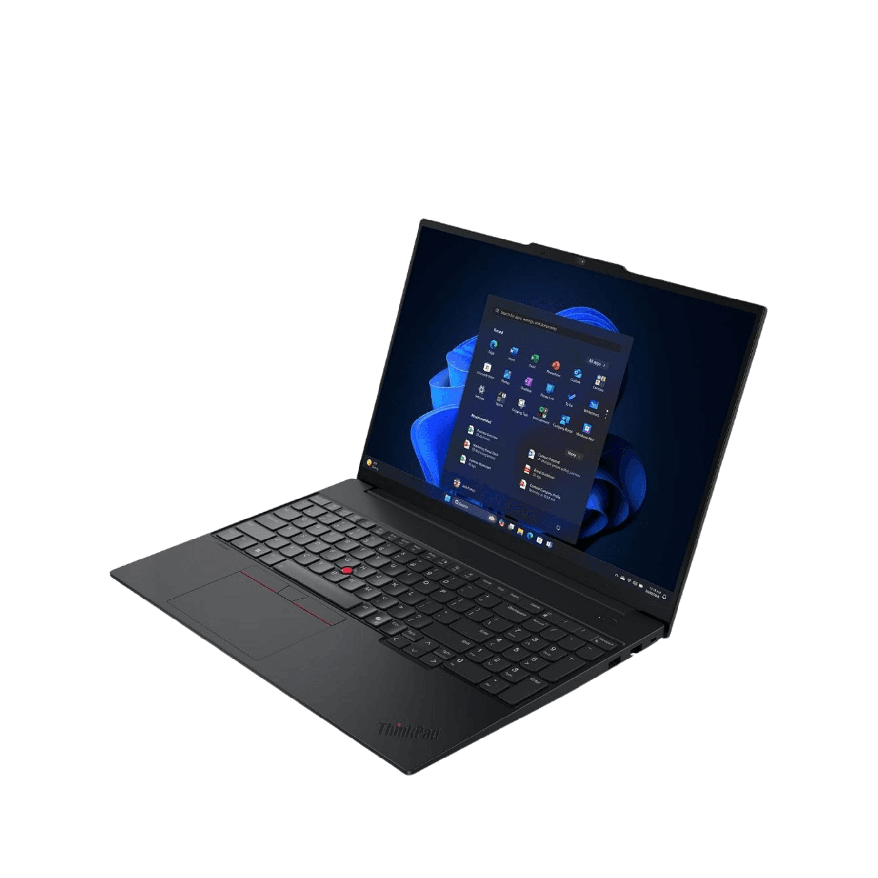 Lenovo ThinkPad E14 Gen 7 Laptop | Intel Core Ultra 7 256V Series 2 | 16GB RAM | 512GB SSD | 14" Display - Angle 3