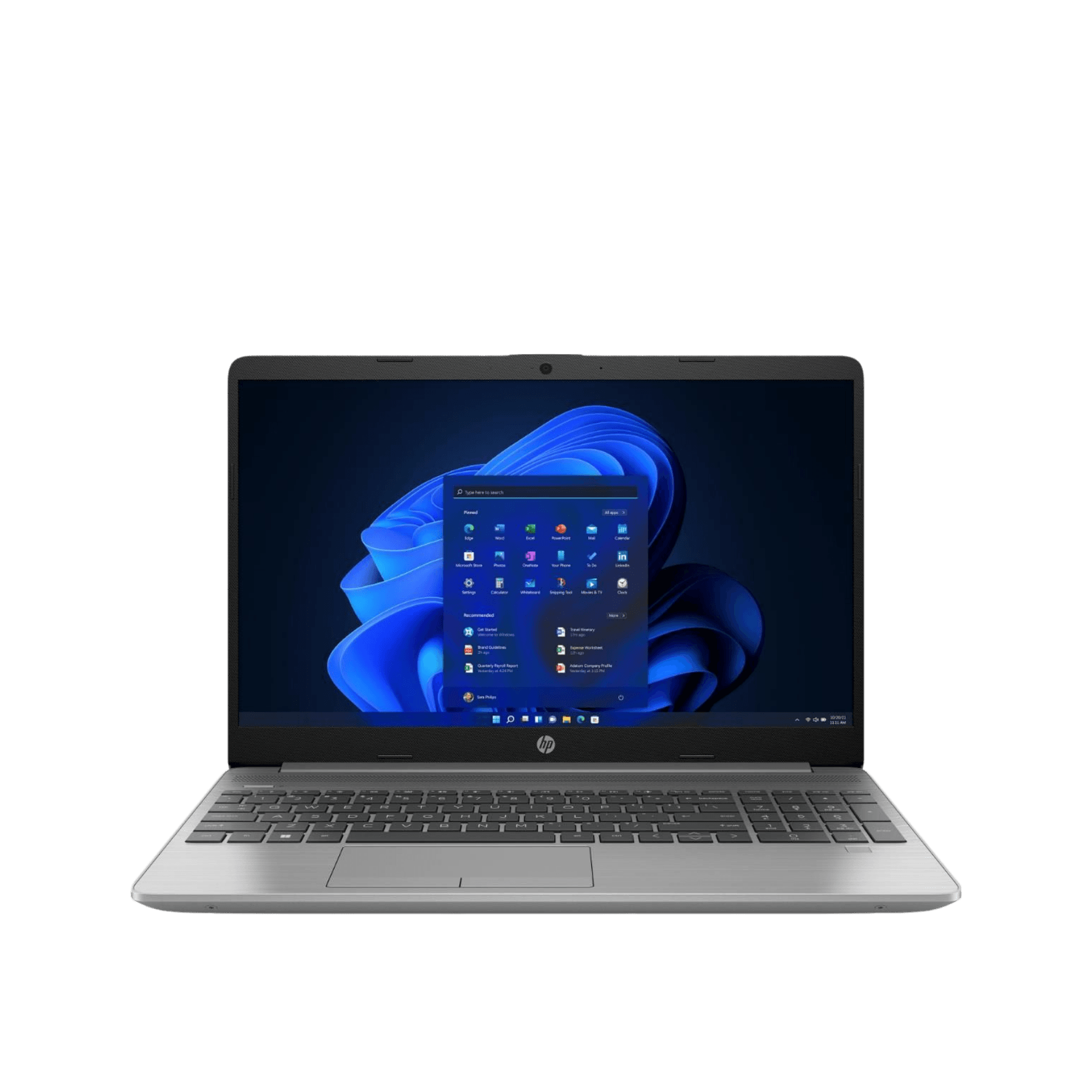 HP 250 G9 Laptop | Intel Celeron Processor | 4GB RAM | 256GB SSD | 15.6" Display - Angle 3