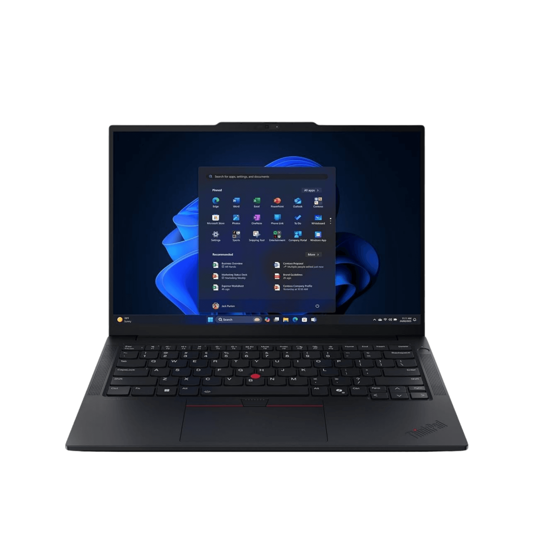 Lenovo ThinkPad E14 Gen 7 Laptop | Intel Core Ultra 5 | 16GB RAM | 512GB SSD | 14" Display - Angle 4