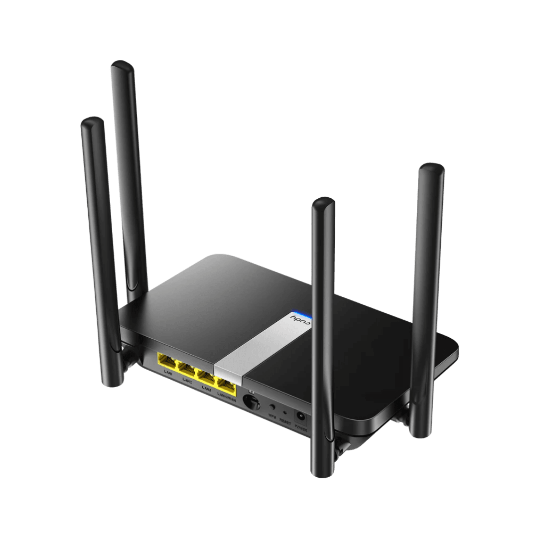Cudy 4G LTE4 Dual Band 1200Mbps WiFi 5 Router - Angle 3
