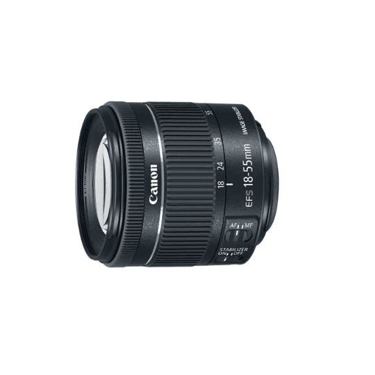 Canon EF-S 18-55mm F4-5.6 IS STM Standard Zoom Lens - Main View