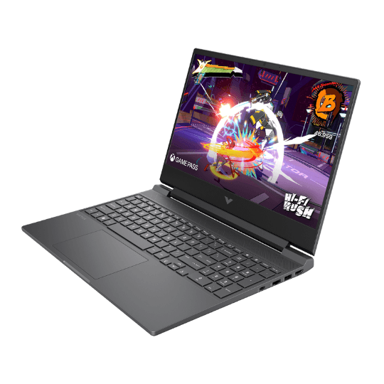 HP VICTUS 15-FA2013DX Gaming Laptop - 13th Gen i5-13420H, 8GB, 512GB SSD, NVIDIA GeForce RTX 3050 6GB, 15.6" FHD - Angle 3