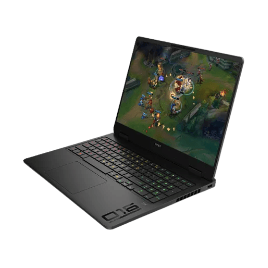 OMEN Gaming Laptop 16-AN0008TX - Intel Core Ultra 9 285H, 16GB RAM, 1TB SSD, NVIDIA RTX 5070 8GB - Angle 3