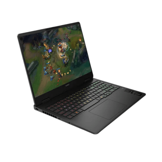 OMEN Gaming Laptop 16-AN0008TX - Intel Core Ultra 9 285H, 16GB RAM, 1TB SSD, NVIDIA RTX 5070 8GB - Angle 2