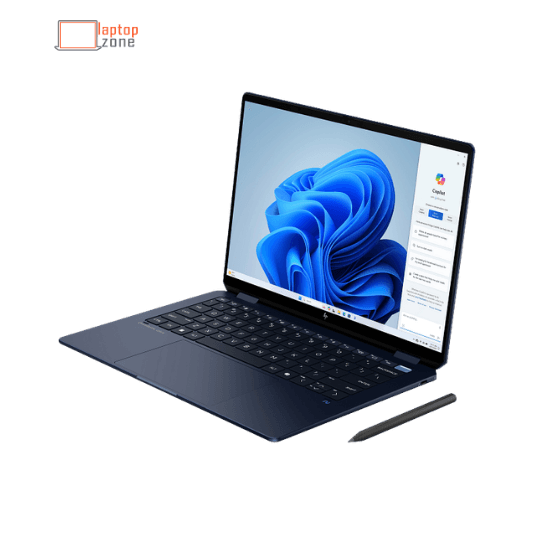 HP OMNIBOOK X FLIP -FM0013| CORE ULTRA 5 | 16GB RAM | 512GB SSD | 14" TOUCHSCREEN - Angle 2