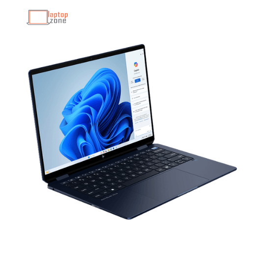 HP OMNIBOOK X FLIP -FM0013| CORE ULTRA 5 | 16GB RAM | 512GB SSD | 14" TOUCHSCREEN - Angle 4