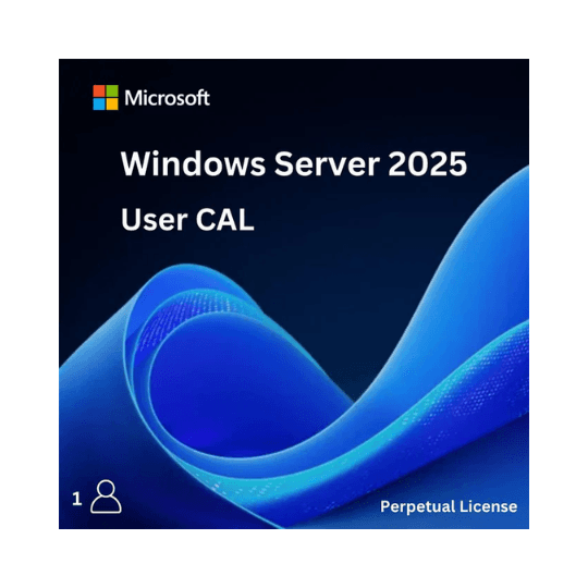 Windows Server 2025 - 1 User CAL - Perpetual License - Main View